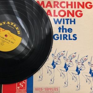 Hal Serra Marching Band Marching Along With The Girls Vinyl Lp
